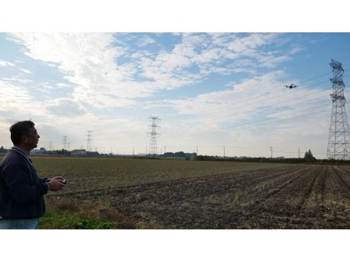 [埼玉 / Kazo] 在已收割的稻田中享受無人機！從東京出發的一日遊也可以！の画像
