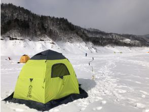 送迎あり】ワカサギ釣り・氷上ワカサギ釣り体験・ツアーの