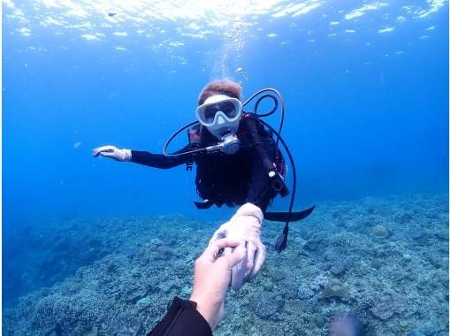 [Okinawa Headquarters Minnajima or Sesokojima or Gorilla Chop] Boat experience for beginners Diving & Snorkeling GoPro photo data free shooting gift ⭐︎の画像