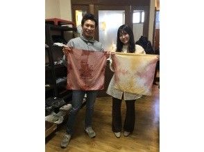 [Kumamoto / Yamaga] Empty-handed OK! There is only one in the world! Yamaga mud dyeing experienceの画像