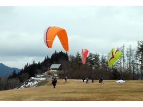 Tandem flight at Ikusaka Sky Sports Parkの画像