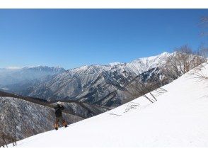 【長野・大町・スノートレッキング】北アルプス黒沢尾根を満喫！スノートレッキングの画像