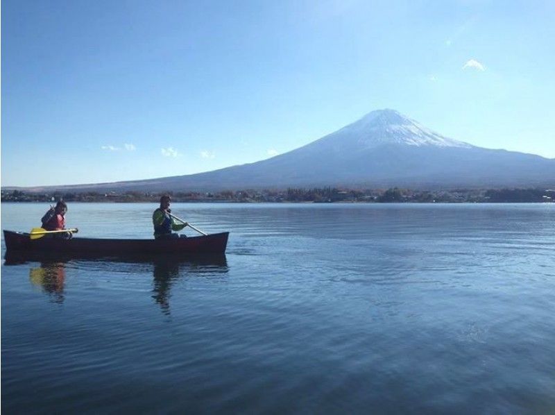 【山梨・河口湖】カナディアンカヌー体験(ステップアップコース)