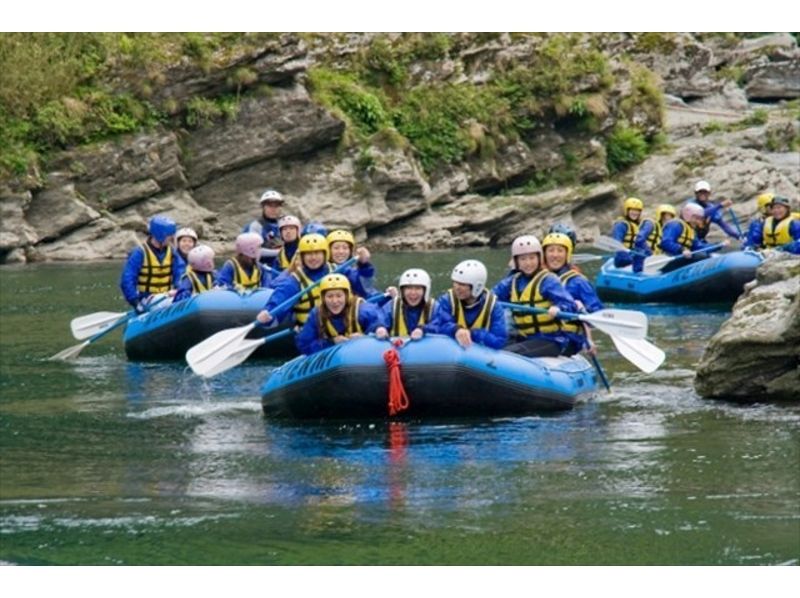 [Tokushima] Yoshino River Rafting beginner family tour (half day course)の紹介画像