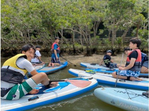 Super Summer Sale 2024☆For 4 or more people! Mangrove SUP tour {Ages 6 and up can participate◎・Free photo data・Free smartphone case rental・Hot shower available}の画像