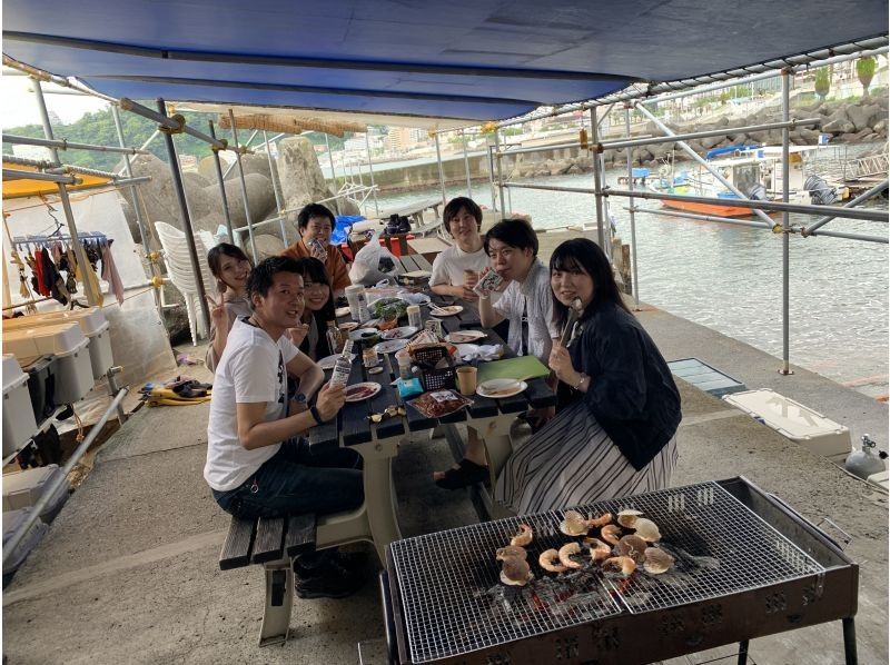 【静岡・熱海】海鮮食材付きバーベキュー♪  豪華コースの紹介画像