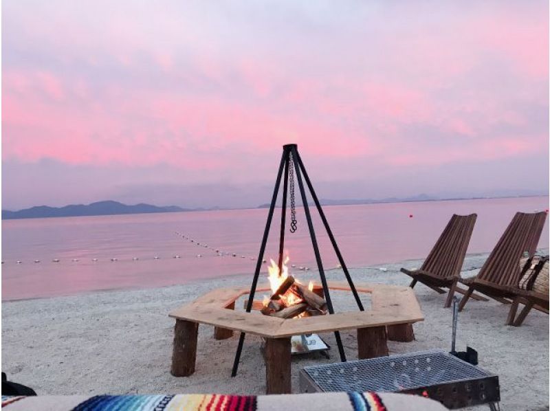 Shiga / Otsu] Experience a bonfire empty-handed! Bonfire cafe