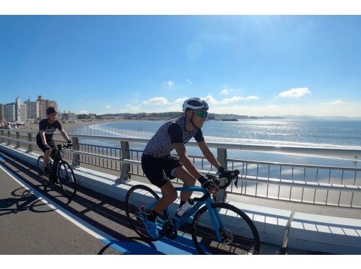 【神奈川・湘南】ポタサイクリング60kmカフェランチ 海と川を大満喫！・女性も多い大人向けのグループライド！ロードバイクなど各種レンタルありの画像