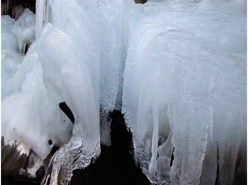 【四万吾妻／群馬 関東】冬の造形美！氷瀑＆氷柱観賞ハイキング・トレッキング1日ツアー『神秘のアイスフォール＋』伊香保、草津温泉も近い◎の画像