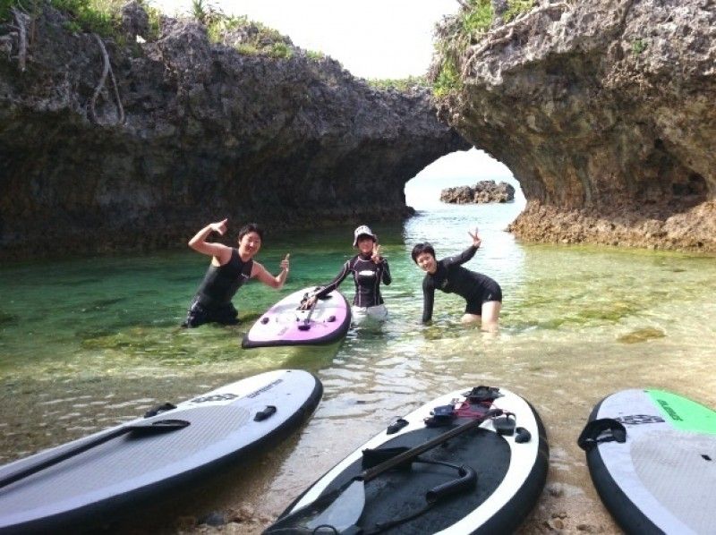 【沖縄・読谷村】たっぷり海遊び！満喫SUP体験（半日コース）