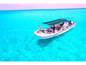 A local captain will guide you on a boat snorkel tour to Yabiji, Miyako Island and Irabu Island! Drone footage and all tour photos will be given as a gift!の画像