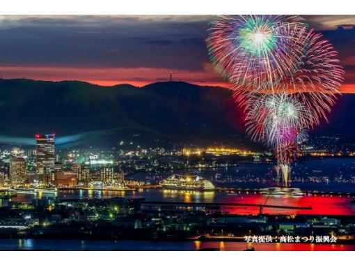 【8월 13일 개최 예정】사누키 다카마쓰 축제 불꽃놀이 “동물 다카마쓰”の画像