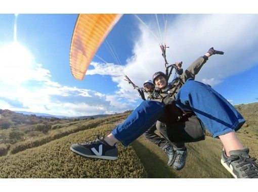 【静岡・伊豆・熱海】パラグライダータンデムで伊豆の空を楽しもう！360度カメラ撮影の画像