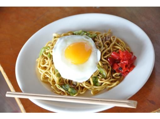 [Yokote City, Akita Prefecture] Handmade in Yokote Yakisoba and tomato production areas! Yokote style homemade yakisoba making with exquisite homemade Worcestershire sauce + local cuisine lunchの画像