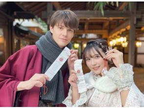 【東京・浅草駅前】★レトロプレミアム★アンティーク着物でコーディネートをお楽しみ下さい♪ヘアセット＆着付け込み