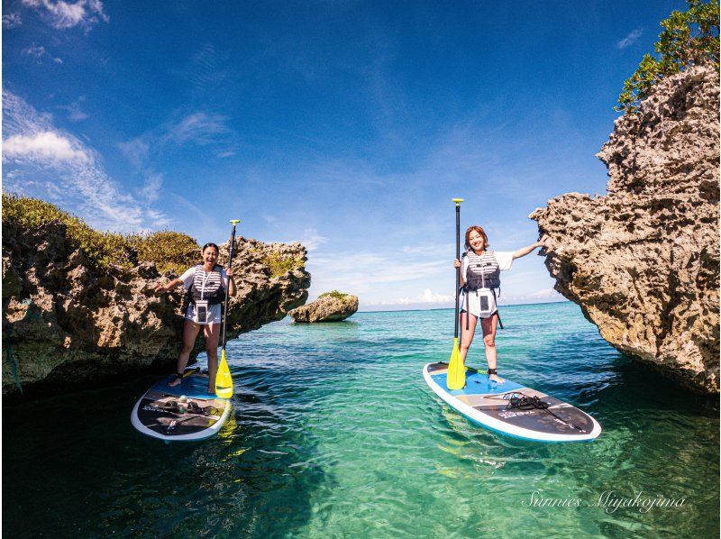 [Okinawa / Miyakojima / Irabujima] SUP cruising tour charter! With drone shooting!の紹介画像