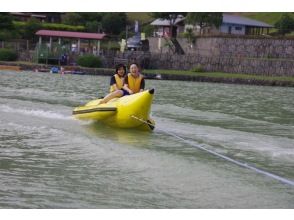 [Miyazaki / Hyuga] Popular marine experience! Easy banana boat 15 minutes plan!の画像