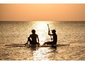 Miyakojima "Healing Plan" [Sunset SUP Tour] No additional charge ★ Full money-back guarantee ★ Rental and photo free!の画像