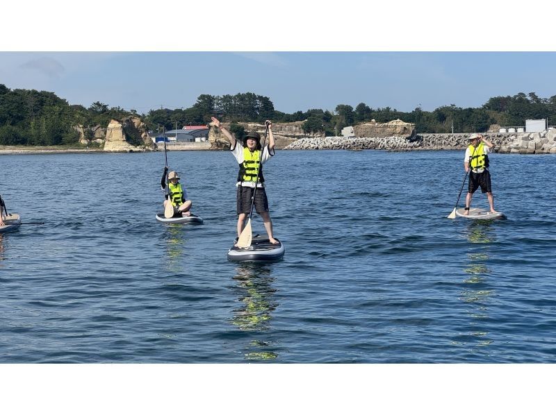 【北海道・SUP体験】透明度の高い支笏湖の湖面をクルージング！SUP体験（半日コース）の画像