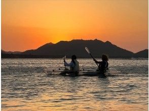 [Ishigaki Island] Sunset clear kayak 30 minutes! Gopro rental & photo/video data present & shower available★Beginners, solo participants, and groups welcomeの画像