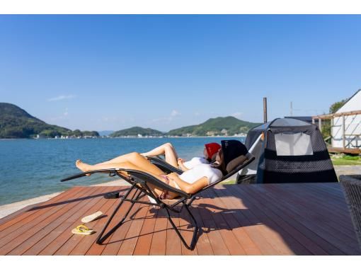 【広島・尾道・日帰り利用のお客様】百島のビーチでテントサウナ | 2時間利用の画像