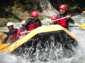 [Gunma Minakami] Rafting half-day course OK from 6 years old to senior generation! With photo data ♪