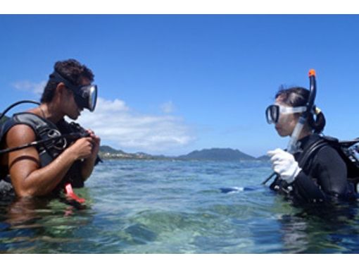 [沖繩石垣]初學者許可！水肺潛水員課程（包括許可申請費）の画像