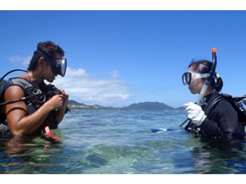 [沖繩石垣]供人欣賞滿了眼睛大海！高級課程（包括許可申請費）の紹介画像