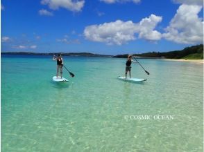 Private charter for one group [Okinawa main island headquarters] Stand up paddle (SUP) & clear kayak touring Enjoy the beautiful coral reef sea ☆