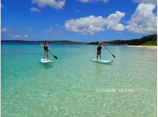 "Super Summer Sale 2024" Stand Up Paddle (SUP) & Clear Kayak Touring Enjoy the beautiful coral reef sea ☆ Private charter for one group [Okinawa Main Island Headquarters]の画像