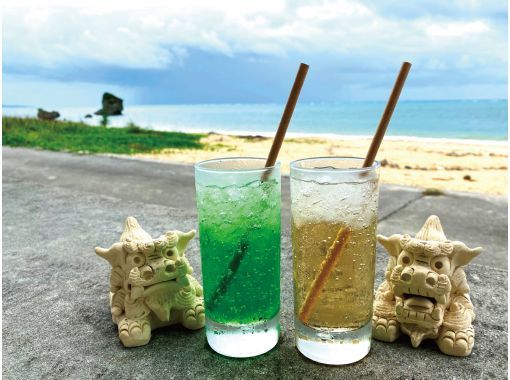 【沖縄・今帰仁村】漆喰シーサー絵付け（中・大）体験！海カフェでドリンクを飲みながら！美ら海水族館から車で7分★初心者、カップル、親子歓迎の画像