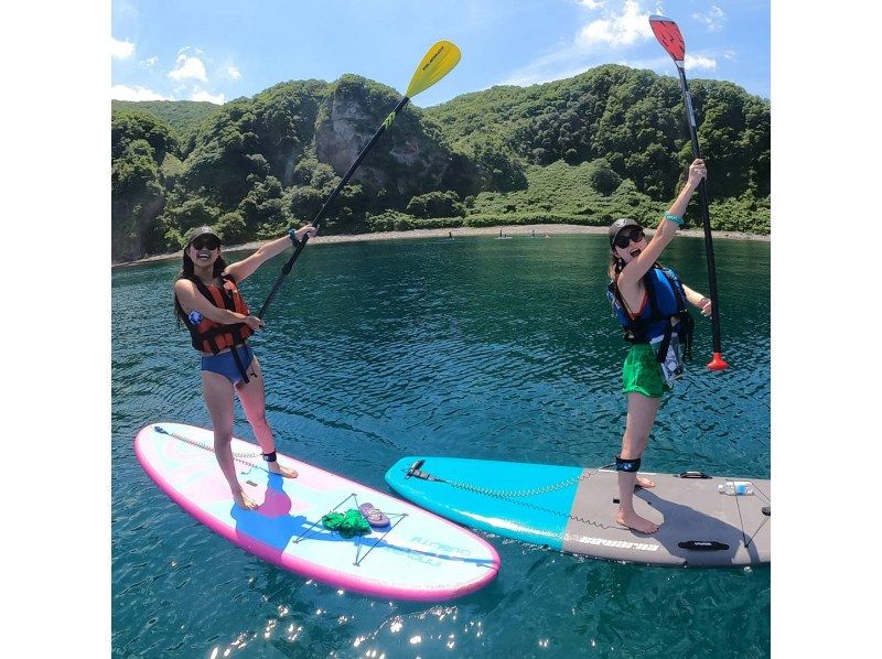 【北海道・SUP体験】透明度の高い支笏湖の湖面をクルージング！SUP体験（半日コース）の画像