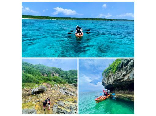[Okinawa, Miyakojima / Half-day] Super Summer Sale 2024 Highly recommended! Experience the real Miyako Blue! Spectacular sea kayaking tour!]の画像