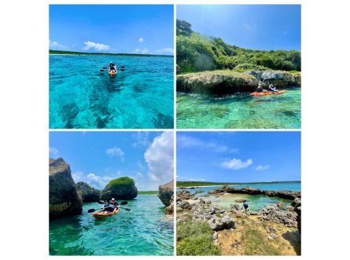 [Okinawa, Miyakojima / Half-day] Super Summer Sale 2024 Highly recommended! Experience the real Miyako Blue! Spectacular sea kayaking tour!]の画像