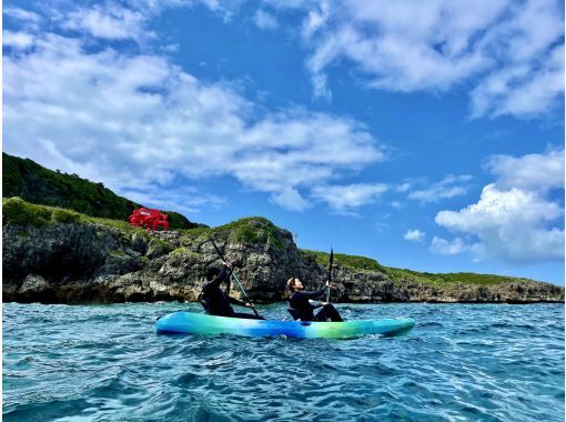 【宮古島】大冒険!! シーカヤックで行く来間島一周ツアー！ここでしか体験できない秘境スポット♪一生の思い出を！の画像