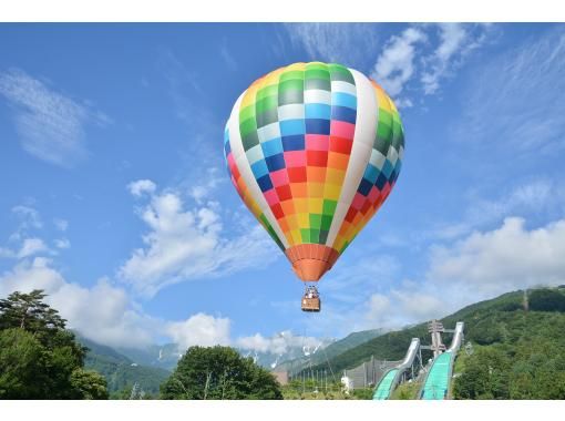 [长野/白马]夏季热气球系泊体验の画像