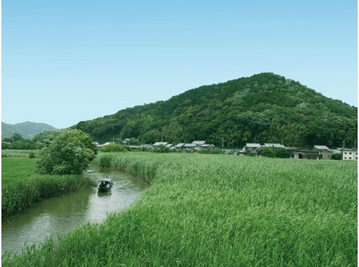 [Shiga / Omihachiman] Relaxing and relaxing in the wilderness Rowing boat A healing trip around the water village ♪ "Chartered plan"の画像