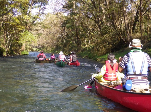 [Kochi ・ Shimanto River] To the bridge that became the location of TV! Relax canoe trek! (One day course)の画像