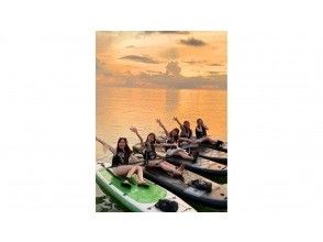 当日予約大歓迎！写真無料【沖縄・恩納村】①お得なSUP＆シュノーケルツアー②絶景サンセット&星空SUPツアー①・②のお好きなプランを選択！