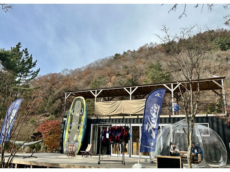 [Yamanashi, Lake Saiko] New Year's Special! Have fun with a dome tent and a Hobie that won't get wetの紹介画像