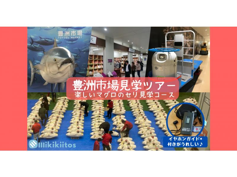 【東京・豊洲市場】豊洲市場見学ツアー 楽しいマグロのセリ見学コース0525♪ 超朝活プラン！