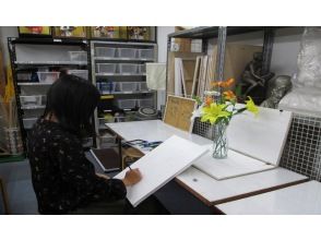 [Aichi / Chita City] Copying of classic works (picture scrolls, bird and beast caricatures) -Experience copying in a classical painting copying class! 3 minutes walk from Teramoto stationの画像