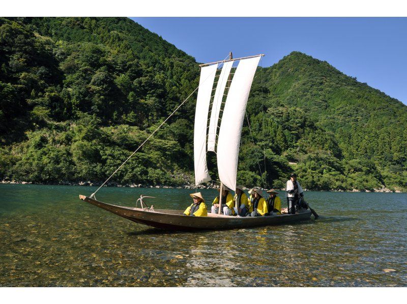 【미에·쿠마노】강의 구마노 고도를 전통의 목조선 “삼반호”로 둘러싼 2시간 구마노가와 유람(오후 1:00~)の紹介画像