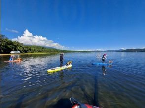 【富士山・山中湖】初心者歓迎！　山中湖でのSUP体験＜120分コース＞　お子様もご一緒に！10才から参加OK！　愛犬も一緒に体験OK！