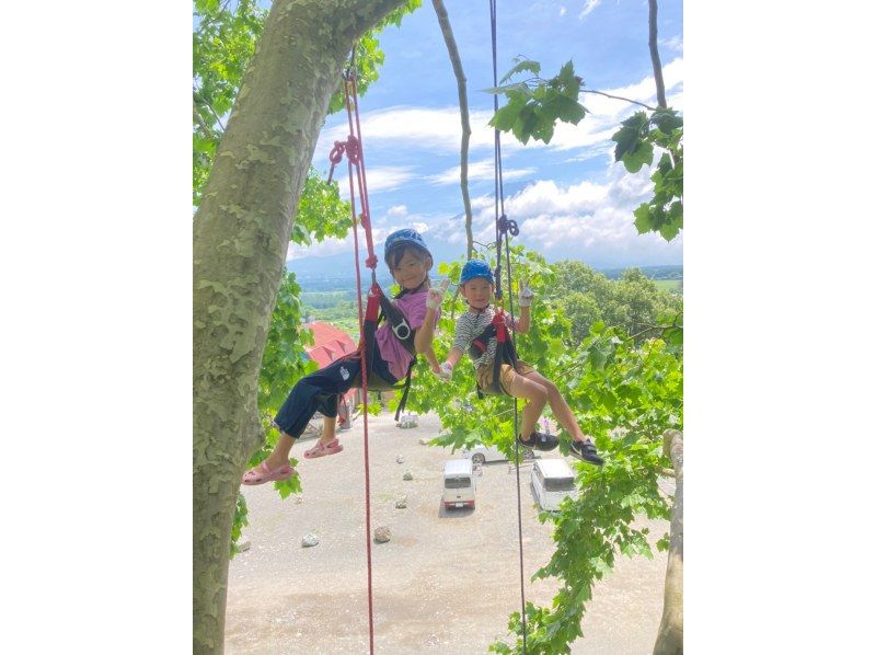 [Shizuoka/ Fujinomiya] Tree climbing and forest play & DAY camping! You can participate with your child ☆ You can play all day in nature ☆の紹介画像