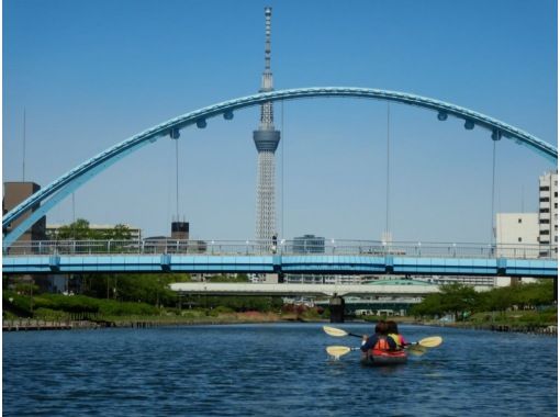 Tokyo Kayaking Tour ♪Tokyo's hidden calm — on the river.の画像