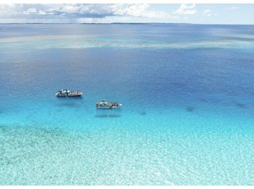 [Okinawa Miyakojima] [Half-day charter course] Snorkel tour by boat ♪ Guidance to hot spot spots ☆ Underwater shooting (high image quality!) With drone shooting ☆の画像