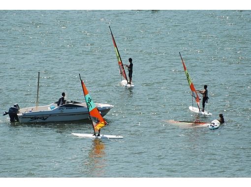 [Kanagawa Zushi / Hayama] age is not a problem! Wind surfing experience (Masters course)の画像