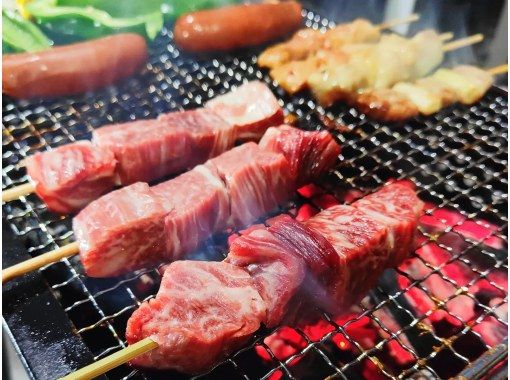 [Ishigaki brand meat ☆ Misaki beef BBQ under the stars] *Optional menu that can be added to the tour*の画像
