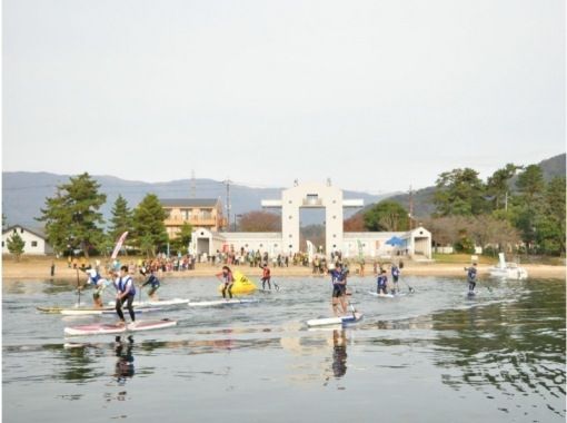 [11/12 (Sunday)] Lake Biwa SUP Ekiden "Inflatable Class" (3 to 4 people can participate)の画像